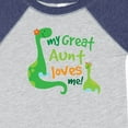 thumbnail image 4 of Inktastic My Great Aunt Loves Me Boys Baby Bodysuit, 4 of 5