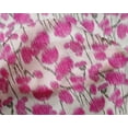 thumbnail image 4 of oneOone Silk Tabby Fabric Floral Ikat Printed Craft Fabric BTY 42 Inch Wide, 4 of 4