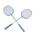 thumbnail image 1 of 1 Par De Raquetas De Bádminton Con 3 Volantes De Nailon, aleación De Hierro, Alta Flexibilidad Y Durabilidad Para Entretenimiento De Entrenamiento Deportivo, 1 of 7