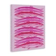 thumbnail image 4 of Stupell Industries Pink Layered Fish Animals & Insects Painting Gallery Wrapped Canvas Art Print Wall Art, 36 x 48, 4 of 8