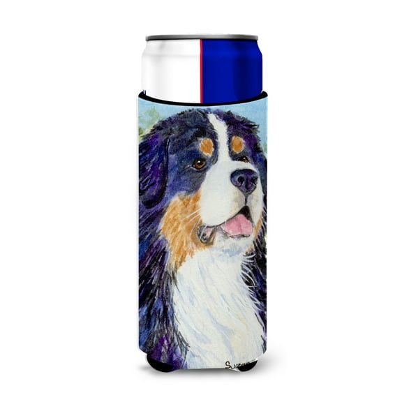 Caroline's Treasures SS8867MUK Bernese Mountain Dog Ultra Hugger for slim cans, Slim Can, multicolor