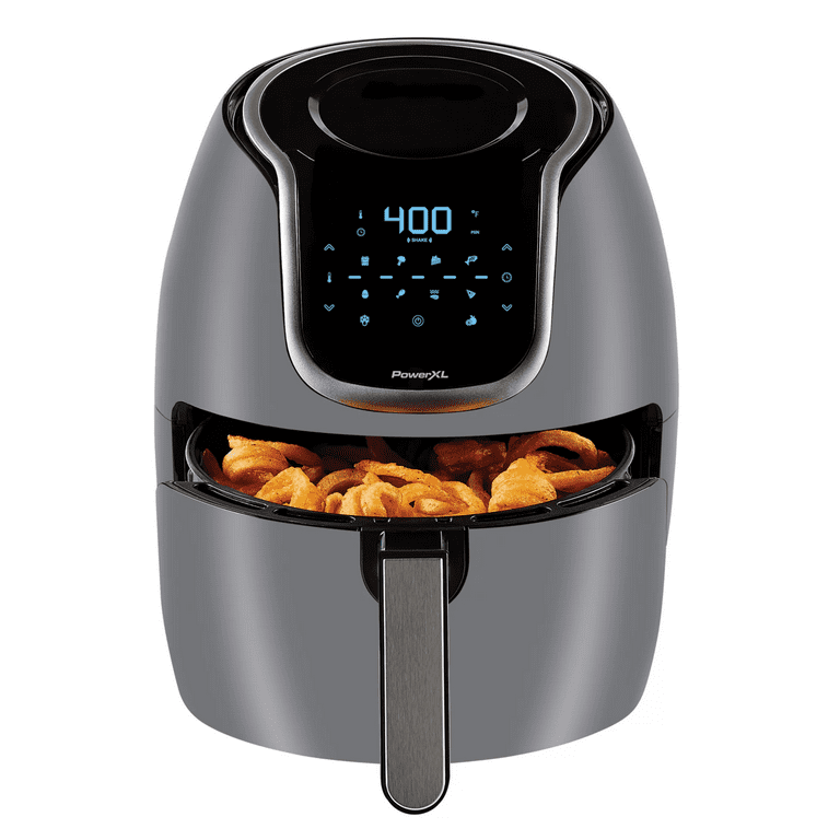 PowerXL Vortex Digital 10 Quart Air Fryer Pro 7-in-1 Healthy Cooking Slate,  Gray 