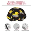 thumbnail image 4 of Cartoon Mechanical Cool Duck Shower Cap, Reusable Bath Hair Hat for all Hair Lengths Hair Cover with Elastic Band Double Waterproof Layers Bathing Hat, 4 of 5
