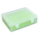 thumbnail image 1 of Caja de almacenamiento de joyería transparente, estuche de almacenamiento de joyería, 30 compartimentos, práctico con tapa, contenedor de cuentas para Verde, 1 of 9