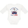 thumbnail image 3 of Inktastic Little Sailboat 1st Birthday Boys Long Sleeve Baby Bodysuit, 3 of 5