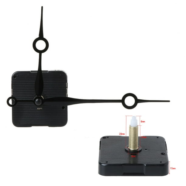 DIY Quartz Clock Movement with Pointed Needles Mechanisms Replacement