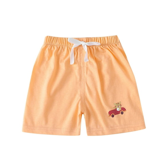 THDHVS Summer Shorts for Toddler,Kids Casual Pants,Kids'Summer Print Boys and Girls Botton Short Pants Denim Fashion Shorts Overalls