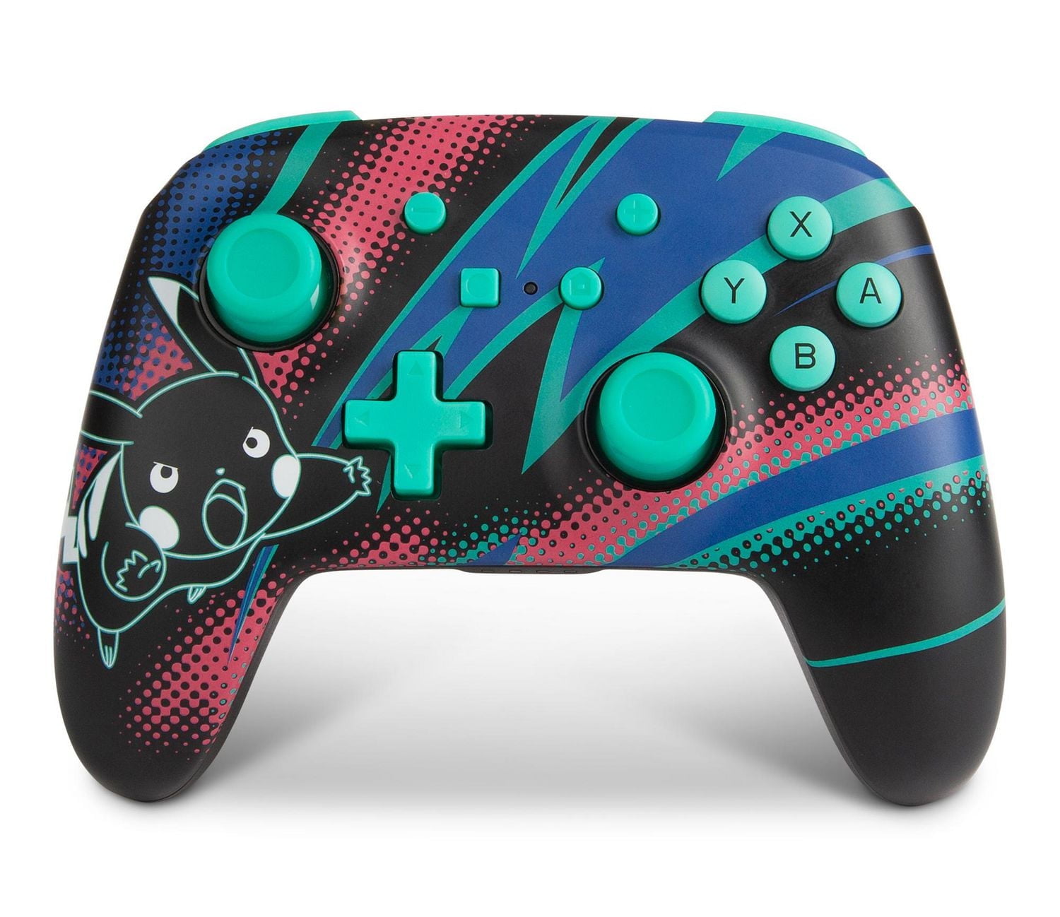 Pokémon Enhanced Wireless Controller for Nintendo Switch – Pikachu Neon
