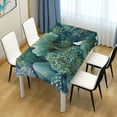 thumbnail image 4 of Yayeee Tablecloths 54" x 72" Rectangle Wrinkle Resistant Party Table Cover, Green Forest Pattern, 4 of 8