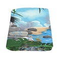 thumbnail image 2 of CADecor Nature Waterfall Stones Couch Sofa or Bed Fleece Blanket Throw 58x80 inches, 2 of 3