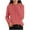 Watermelon Red, variant on hotojiny Sweaters for Women Causal Soft Solid Color Hooded Sweater Lightweight Knit Long Sleeve Warm Fall Tops S-XXL