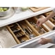 thumbnail image 2 of Joseph Joseph DrawerStore Organizador compacto de utensilios para cajón de cocina, cubertería, bandeja grande de bambú, 2 of 3