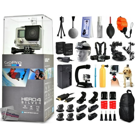 GoPro Hero4 Silver Edition and its accessories