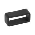 thumbnail image 4 of Uxcell Watch Band Strap Loops Silicone Watch Holder Keeper for 16mm Width Watch Band, Black 4 Pack, 4 of 5