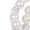 White, variant on Mepaouo Girls Dress Shoes Closed Toe Pearl Wedding Party Princess Shoes Low Heel Pumps(White,31)