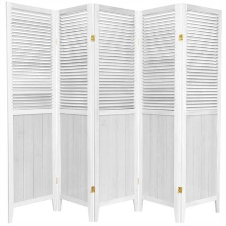 6' Tall Beadboard Room Divider