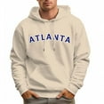 thumbnail image 4 of Men's 100% Cotton ATLANTA Hoodie 330g Thick Pocket Hood, 4 of 16