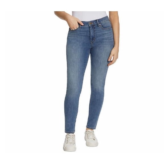 Jessica Simpson Women's Super Soft High Rise Skinny Jean, Light Blue, 16