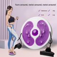 thumbnail image 3 of Waist Sculptor Twist,Ab Twist Waist Disc Board,Adjustable Waists Trainer Twisting Disc with Handles,Up to 220 lbs for Core & Abs Exercise,Dizzy Twisting Board for Slimming Workout & Reflexology, 3 of 8