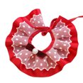 thumbnail image 6 of Dress Up Pet Collar - Exquisite Attractive Lace Stitching - Bowknot Design - Dog Supplies, 6 of 8