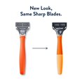 thumbnail image 3 of Harry's Men's Razor: 1 Ember Razor Handle + 2 Razor Blade Cartridges, 3 of 8