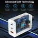 thumbnail image 5 of Bloque de carga eZoneZoff USB C de 3 puertos PD&AC de 100 W para MacBook/iPhone/iPad, 5 of 7