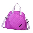 thumbnail image 4 of Bolsa de tenis grande para fitness, con cremallera, multiusos, portátil, para principiantes Púrpura, 4 of 8