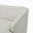 thumbnail image 3 of High-Density Foam & 100% Polyester Loveseat Featuring Beautiful Flared Legs and Clean Lines for a Mid-Century Modern Look, 3 of 11