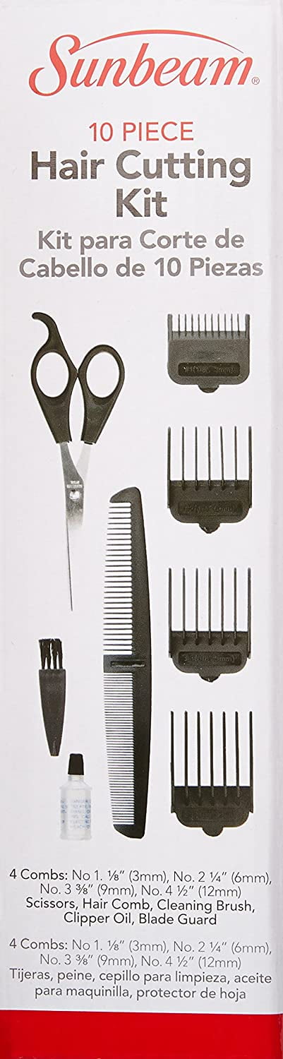 sunbeam home haircutting kit