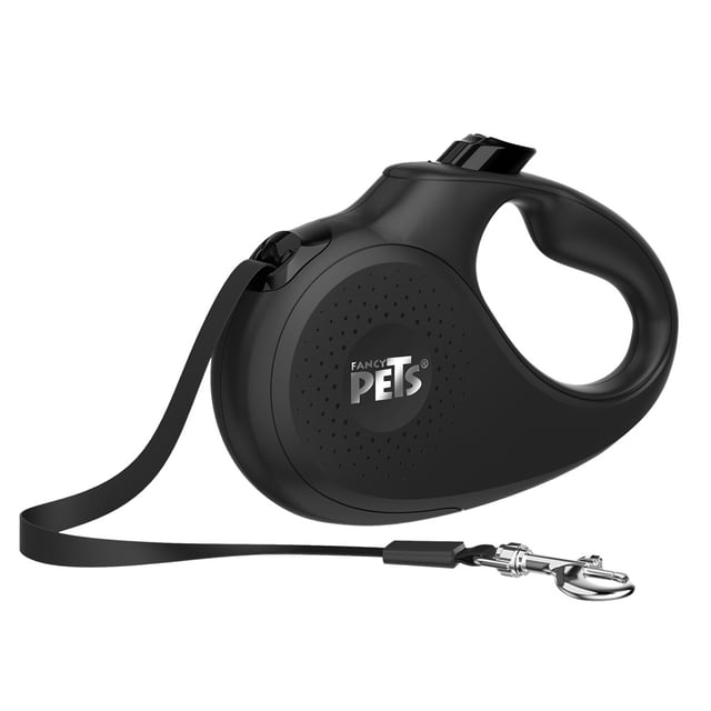 Correa Retractil 3m Chica Perro Hasta 12kg Negro Fancy Pets Fancy Pets FL9021