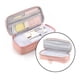 thumbnail image 5 of Estuche para lápices, bolsa de papelería para adolescentes, niños y niñas, con doble cremallera, gran capacidad de almacenamiento Rosado, 5 of 9