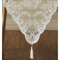 thumbnail image 2 of Warm Home Designs 14 x 48 Linen Lace Table Runner with Rose Design & 2 Attached Tassels. MTR Linen 48, 2 of 6
