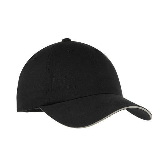 Yellow Rooster Mens Reflective Sandwich Bill Cap Black/ Reflective