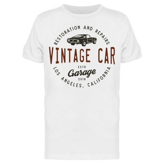 Vintage Car Garage, Classic Tee Men's -Image by Shutterstock