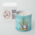thumbnail image 2 of Carolines Treasures BB1601CDL 3.75 x 3.25 in. Unisex Christmas Tree & Saluki 10 oz Decorative Soy Candle, 2 of 5