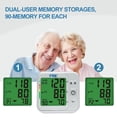 thumbnail image 2 of Monitor de presión arterial para uso doméstico; control de volumen por voz bilingüe (inglés/español); monitor de presión arterial de brazo parlante con pantalla de dígitos grandes; con brazalete extra, 2 of 5