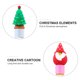 thumbnail image 5 of 6pcs Pluma de gel de dibujos animados Rotulador de Navidad Pluma de tinta de gel Papelería (color mezclado), 5 of 7