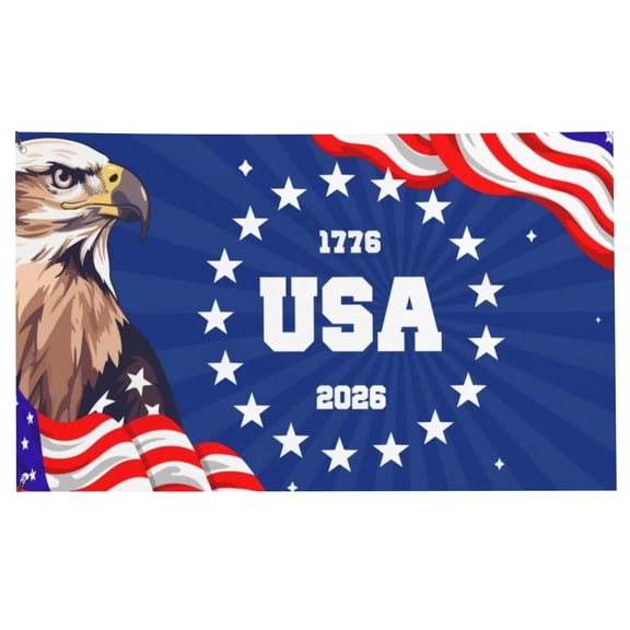Betsy Ross 250th Anniversary Flag 3x5 FT - American Flags for Outside - USA 250 Merchandise Patriotic Yard Decor Independence Day