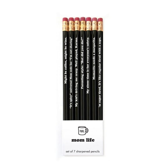 Snifty SPP7024 Mom Life Pencil, Set of 7
