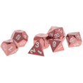 thumbnail image 3 of Juego de dados de rol multifacéticos Dungeons &amp; Dragons D4-D20, juego de mesa con estuche, 7 unidades Rosado, 3 of 9