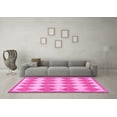 thumbnail image 3 of Ahgly Company Indoor Rectangle Abstract Pink Contemporary Area Rugs, 4' x 6', 3 of 4