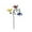 Multicolour 025 1pcs, variant on Wind Spinners Large Metal Outdoor Windmill Garden Spinner Yard Spinners Kinetic Lawn Art Patio Wind Spinners Garden Decor 2PCS