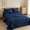 Navy Blue, variant on King Size Bed Sheets Set, Luxury 1800 Series Microfiber Bed Sheets, Super Soft Bed Sheets 4 Pieces, Cooling & Breathable, Up to16" Deep Pocket