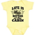 thumbnail image 3 of Inktastic Life is Better at the Cabin with Trees and Moon Boys or Girls Baby Bodysuit, 3 of 5