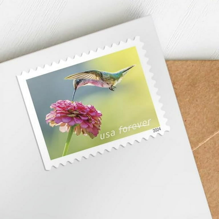 USPS Garden Delights Forever Postage Stamps 2024, 20 Booklet