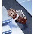 thumbnail image 4 of XIHAMA Genuine Leather Replacement Watch Band Multicolor Waterproof for Men Women, Brown (22mm), 4 of 5