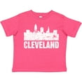 thumbnail image 3 of Inktastic Cleveland Skyline Grunge Boys or Girls Toddler T-Shirt, 3 of 5