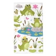 thumbnail image 1 of Balery Cartoon Frogs Toalla de Microfibra Premium con Estampado – 27.5x16 pulgadas, Alta Absorción, Suave y Aterciopelada, Secado Rápido, 1 of 6