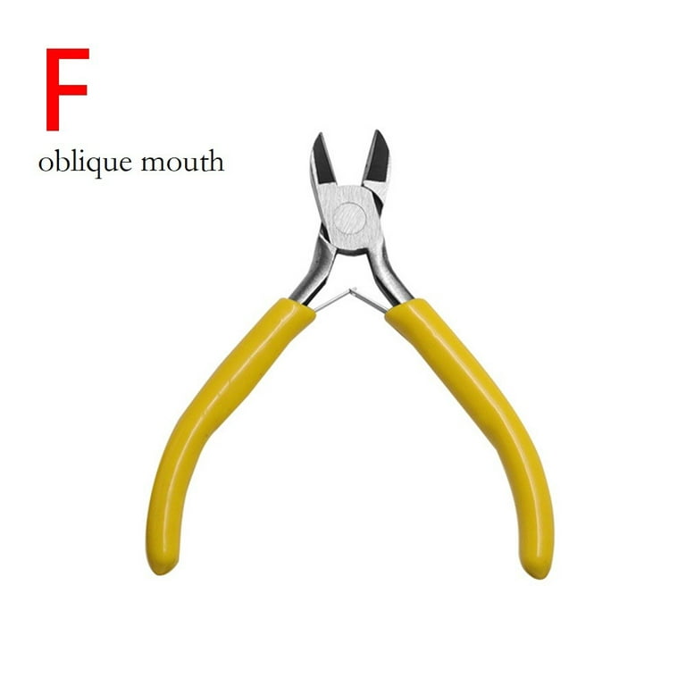 The Beadsmith Round And Flat Nose Nylon Jaw Pliers - Shape Wire And Sheet  Metal 
