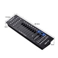 thumbnail image 4 of Consola de iluminación Controlador de luz inalámbrico DMX512 Panel de consola 2.4G ISM 192CH Función de programación Sonido activado con antena de pantalla LED para escenario DJ Pubs Bar Fiesta Disco Tomshoo Consola de iluminación, 4 of 6